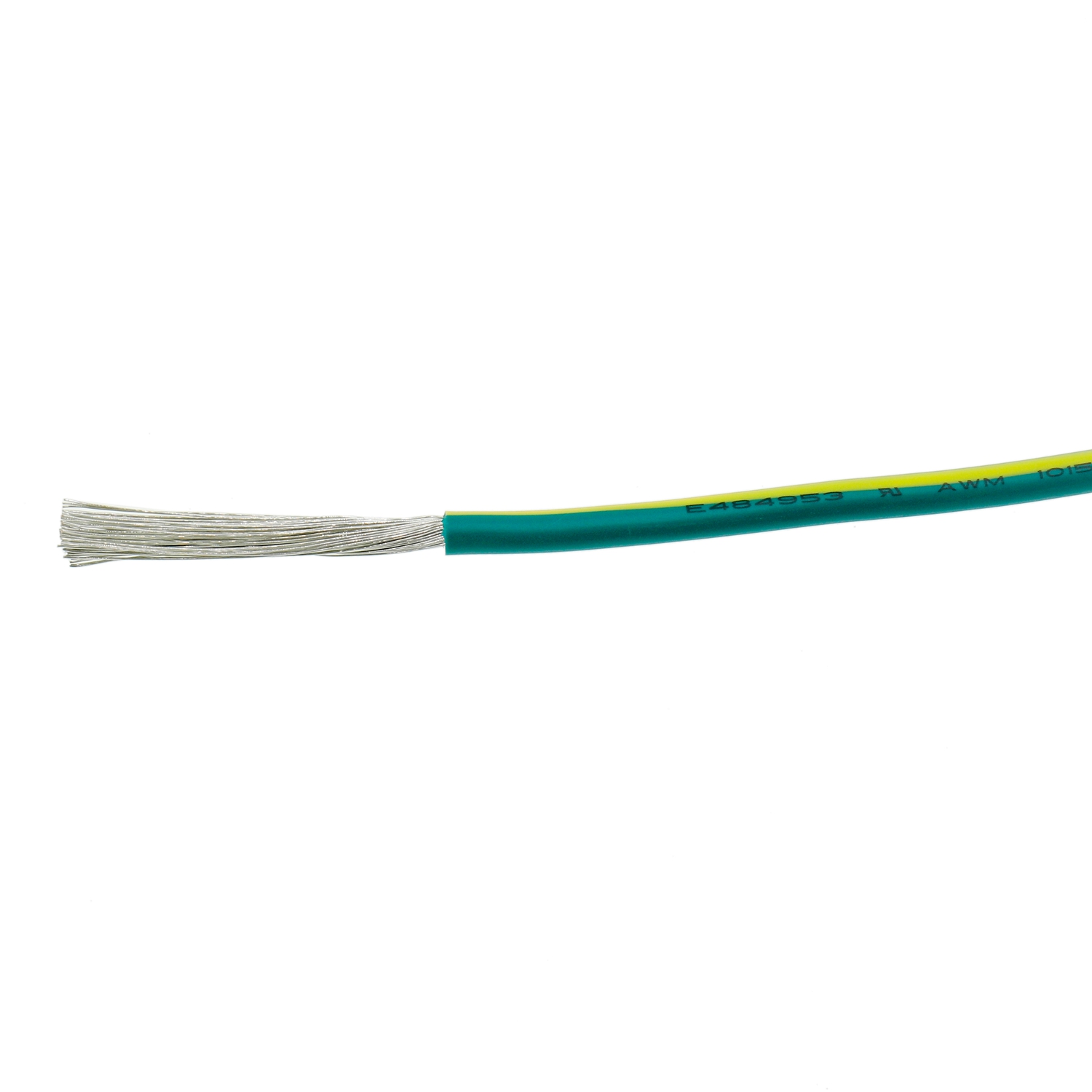 UL1015 8AWG Electrical Power Cable Dilaw na berde Mababang Boltahe