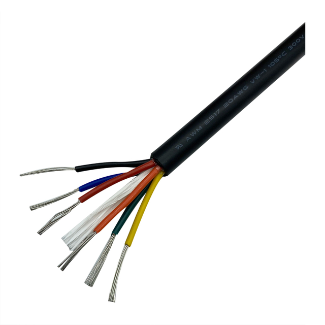 UL2517 105 ℃ 300V PVC Sheath Power Supply Cable Tinned Copper