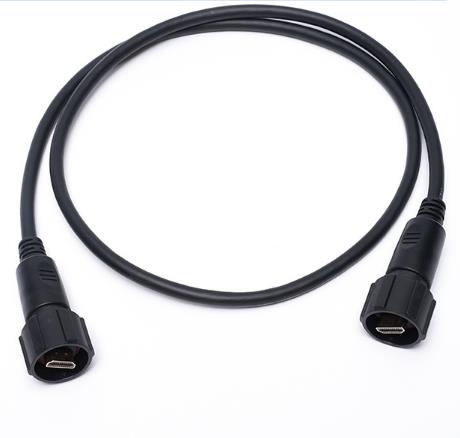 HDMI HDV PVC Patch Cord IP68 Pakikipag-ugnay sa Mga Kable ng Komunikasyon