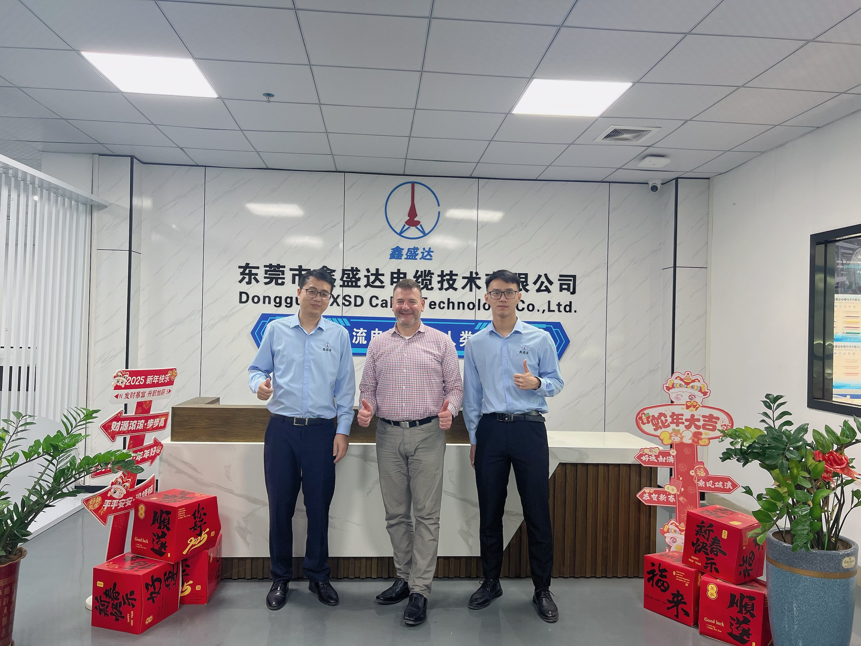 Ang kliyente ng New Zealand ay bumibisita sa XSD cable upang talakayin ang bagong kooperasyon ng proyekto