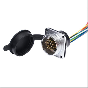 16PIN Aviation Plug PVC Male Connector Pasadyang Harness ng Kable