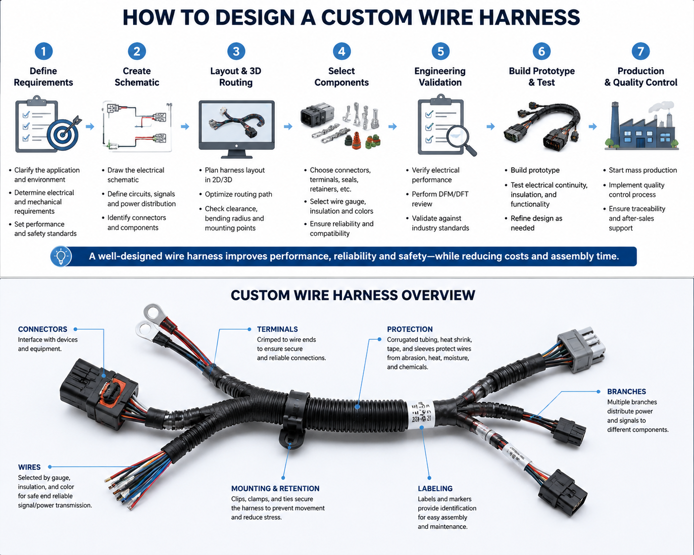 Paano Magdisenyo ng Custom na Wire Harness: Kumpletong Gabay sa Engineering