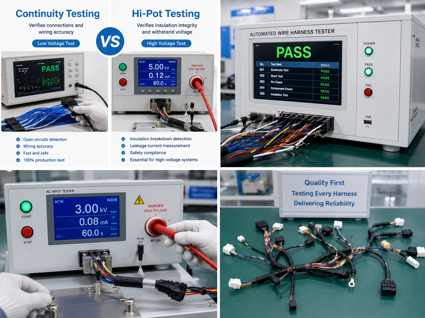 Continuity Testing Vs Hi-Pot Testing: Ano ang Pagkakaiba At Alin ang Kailangan Mo?